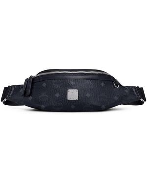 MCM Tassen ,Zwart ,Katoen Prins Riemtas - Blauw