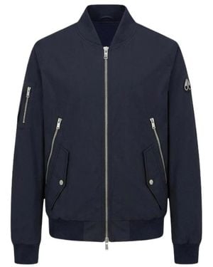 Moose Knuckles Bomber Jackets - Azul