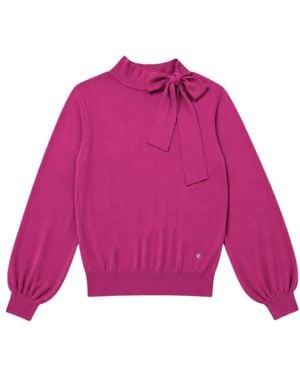 Carolina Herrera Round-Neck Knitwear - Purple