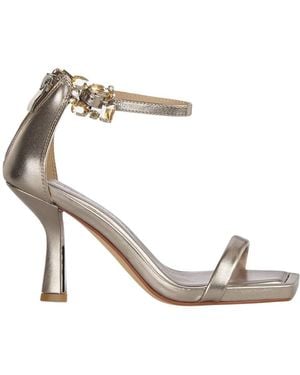 Alma En Pena. High Heel Sandals - Metallic