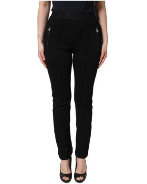 Dolce & Gabbana Slim-Fit Trousers - Black