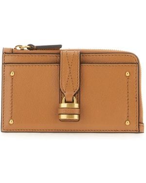 Chloé Wallets &Amp; Cardholders - Braun