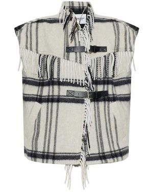 Isabel Marant Ginesa Wollweste - Grau