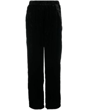 Gold Hawk Straight Trousers - Nero