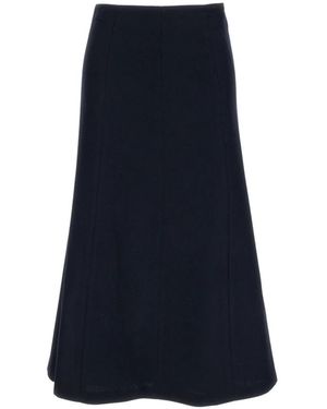 Thelatest Midi Rok - Blauw