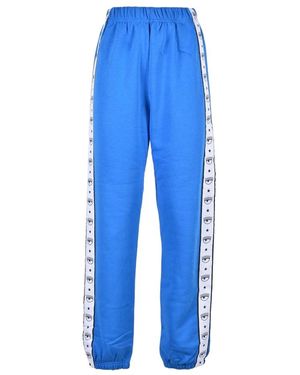 Chiara Ferragni Sweatpants - Blu