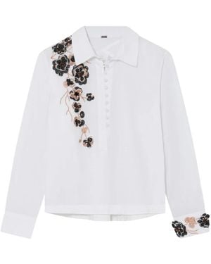 GUSTAV Blouses - Blanco