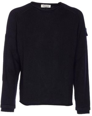 Premiata Round-Neck Knitwear - Blue