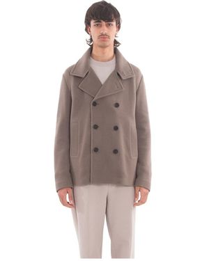 DUNO Double-Breasted Coats - Bruin