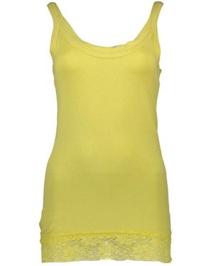 Silvian Heach Sleeveless Tops - Yellow