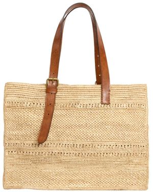 IBELIV Tassen ,Katoen Nomade Tote - Naturel