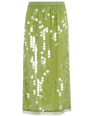 Semicouture Midi Skirts - Green