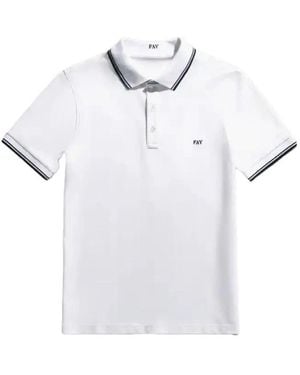 Fay Polo shirts - Weiß