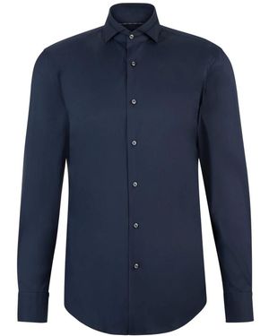 HUGO Casual Hemden - Blauw