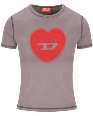 DIESEL T-Shirts - Rosa