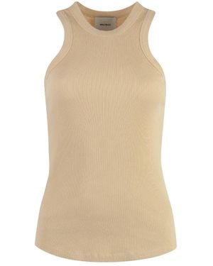 Halfboy Sleeveless Tops - Natural