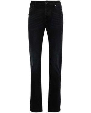 Jacob Cohen Jeans slim fit in denim stretch nero