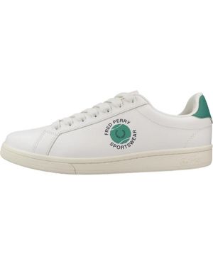 Fred Perry Sneakers - Weiß