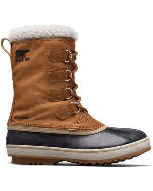 Sorel Kamelbrauner Wasserdichter Nylon-Winterstiefel