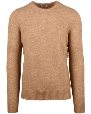 Ballantyne Round-Neck Knitwear - Marrone