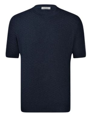 Gran Sasso Round-Neck Knitwear - Blue