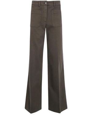 Etro Wide Trousers - Gris