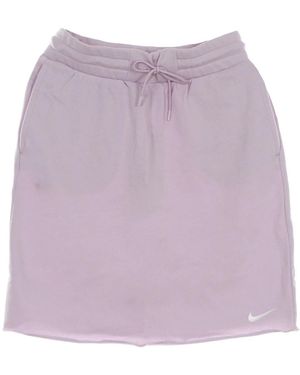 Nike Rokken ,Paars ,Polyester Sportswear Icon Clash Rok
