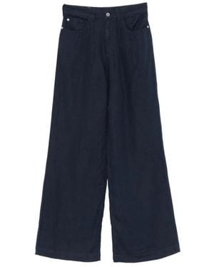 Emporio Armani Wide Jeans - Blue