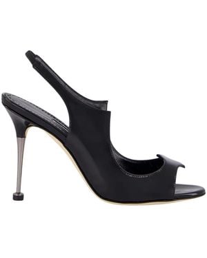 Manolo Blahnik High Heel Sandals - Black