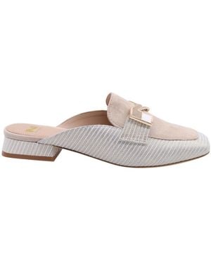 Nathan-Baume Mules - Bianco