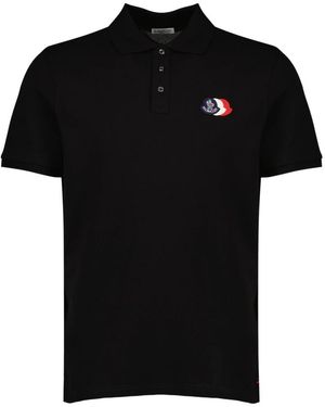 Moncler Polo Shirts - Black