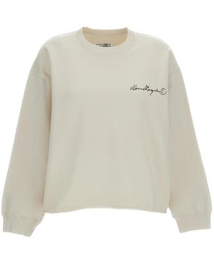 MM6 by Maison Margiela Sweatshirts - Natural