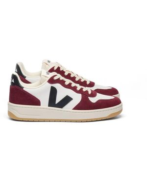 Veja Schoenen ,Veelkleurig ,Prime Leather Lage Sneakers - Meerkleurig