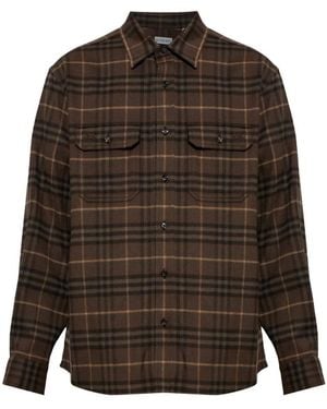 Burberry Casual Shirts - Marrone