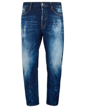 DSquared² Straight Jeans - Bleu