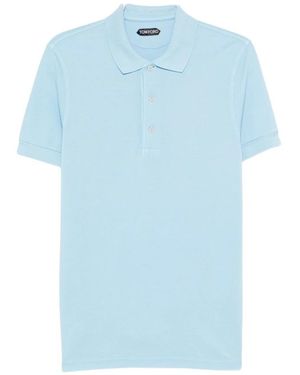 Tom Ford Polo Shirts - Blue