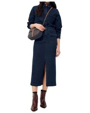 Sessun Denim Skirts - Blu