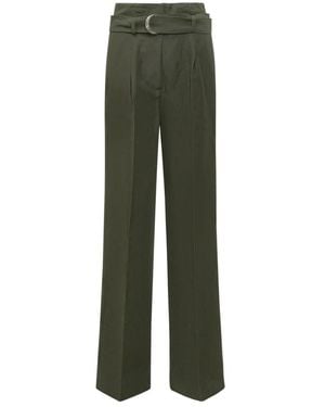 The Seafarer Wide Trousers - Green