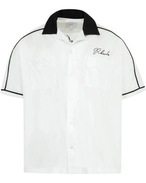 Rhude Short Sleeve Shirts - White
