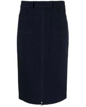 N°21 Midi Skirts - Blue