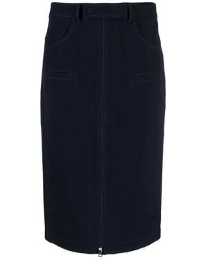 N°21 Midi Skirts - Blue