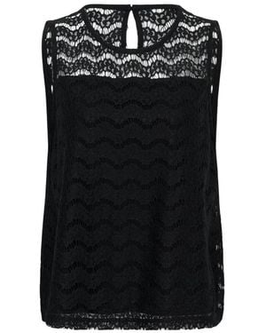 Cream Bluse - Schwarz