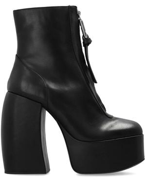 Marc Jacobs Gigi Plateau-Stiefeletten - Schwarz