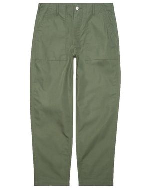 Edwin Broeken ,Groen ,Katoen Baker Garment Washed Pant
