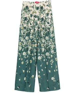 F.R.S For Restless Sleepers Wide Trousers - Green
