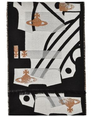 Vivienne Westwood Winter Scarves - Nero