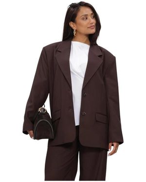 Gestuz Jassen ,Bruin ,Gzpaula Oz Blazer
