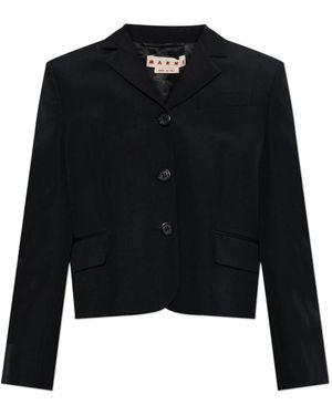 Marni Single-Vent Blazer - Zwart
