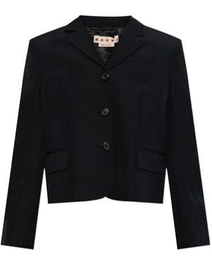 Marni Single-Vent Blazer - Zwart