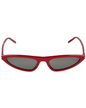 Saint Laurent Rood Grijs Zonnebril Sl 703 004